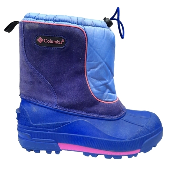 Columbia Bugabarn Junior Snow‎ Boots Purple Size 6 Youth Girls - Picture 12 of 12
